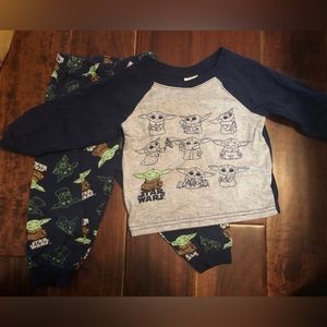 Mandalorian Baby Yoda PJs